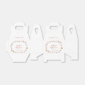 Einfache Boho Wildblume Frame Baby Dusche Geschenkschachtel (Ungefaltet)