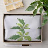 Einfache Botanik Seidenpapier (Geschenk)