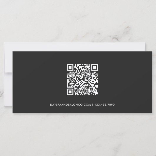 Einfache botanische Aquarellfarben Blätter Schwarz (Rückseite)