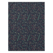 Einfache botanische Berries Weihnachtsmuster Tischdecke (Vorderseite)