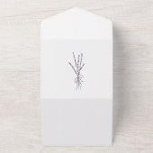 Einfache Botanische Einladung für eine Hochzeit (Außenbereich)