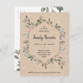 Einfache botanische Geometrie | Wiedersehen Postkarte (Vorne/Hinten)