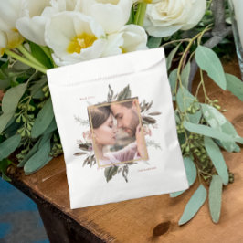 Einfache botanische Hochzeit Geschenktütchen