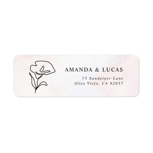 Einfache botanische rustikale Hochzeitssemble-Rück (Vorne)