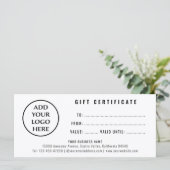 Einfache Boutique für Berufliche Logos (Stehend Vorderseite)