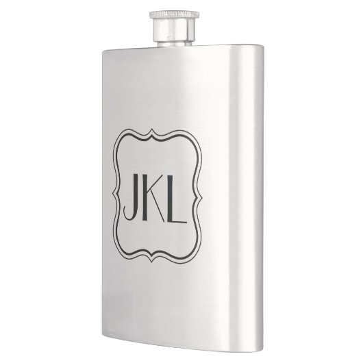 Einfache Box mit Monogram Flachmann (Links)