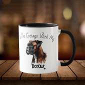 Einfache Boxer- und Hütte-Personalisierung Tasse
