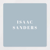 Einfache Boys Wassersicherer Name Etiketten (Design 1)