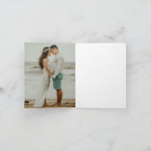 Einfache Branch-Hochzeit Vielen Dank Dankeskarte (Innenseite)