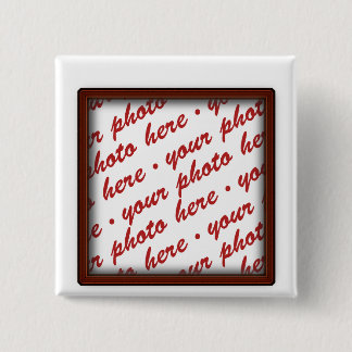 Einfache braune Foto Button