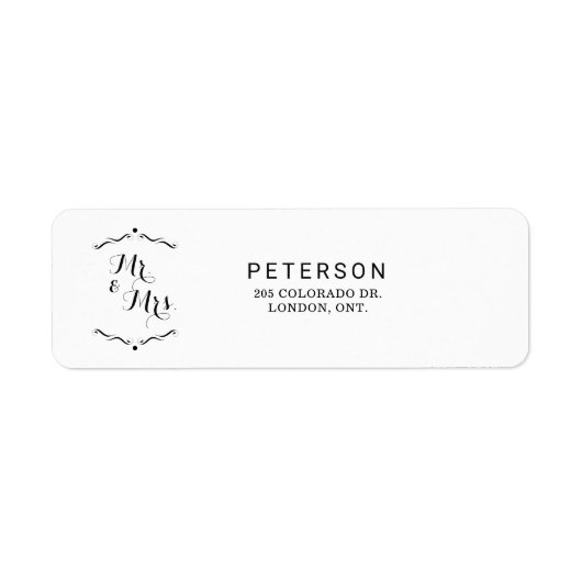 Einfache Braut und Groom White (Vorne)