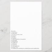 Einfache Bridal Emoji Antworten inklusive Pictiona Flyer (Hinten)