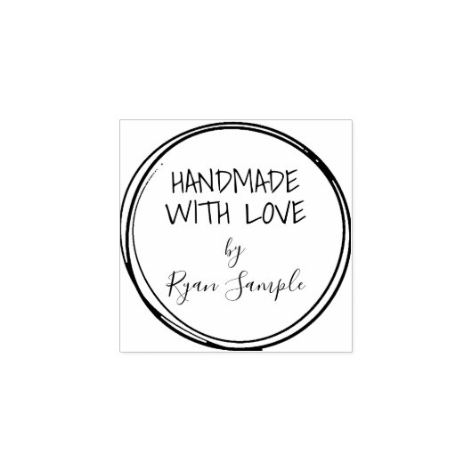 Einfache Briefmarke aus Edelstahl Gummistempel (Prägung)