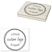 Einfache Briefmarke aus Edelstahl Gummistempel (Stempel)