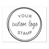 Einfache Briefmarke aus Edelstahl Gummistempel (Prägung)