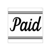 Einfache Briefmarke aus Gummi Gummistempel (Prägung)