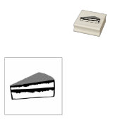 Einfache Briefmarke aus Kuchenkautschuk Gummistempel (Stempel)