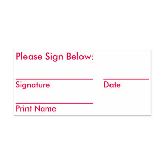 Einfache Briefmarke für die zeitgesteuerte Untersc Permastempel