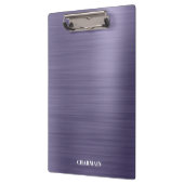 Einfache Brush Metal Mitternacht Klemmbrett (Links)