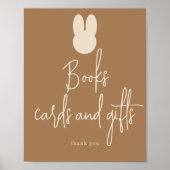 Einfache Bunny Books Karten und Geschenke Poster (Vorne)