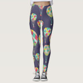 Einfache bunte Heißluft steigt | Leggings im (Vorderseite)