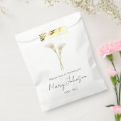 Einfache Calla-Lilien-Samenpackung Beerdigung  Geschenktütchen (Versiegelt)