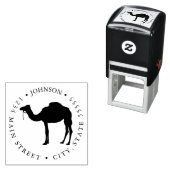 Einfache Camel-Silhouette Permastempel (Beispiel)
