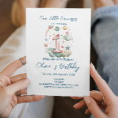 Einfache Celestial 1. Geburtstag Party Einladung