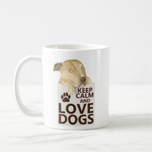 Einfache charmante Motivation Hunde Liebhaber Saub Kaffeetasse