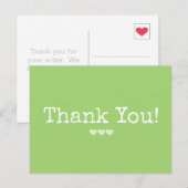 Einfache Chartreuse Grün Ihren Text hinzufügen Vie Postkarte (Vorne/Hinten)