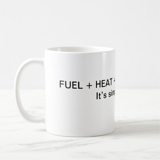 EINFACHE CHEMIE KAFFEETASSE (Links)