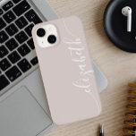 Einfache Chic Calligrafy Name Case-Mate iPhone 14 Hülle<br><div class="desc">Fügen Sie Ihren Namen in Handschrift Schriftart.</div>