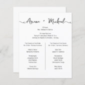 Einfache Chic Custom Entourage Hochzeit (Vorne/Hinten)