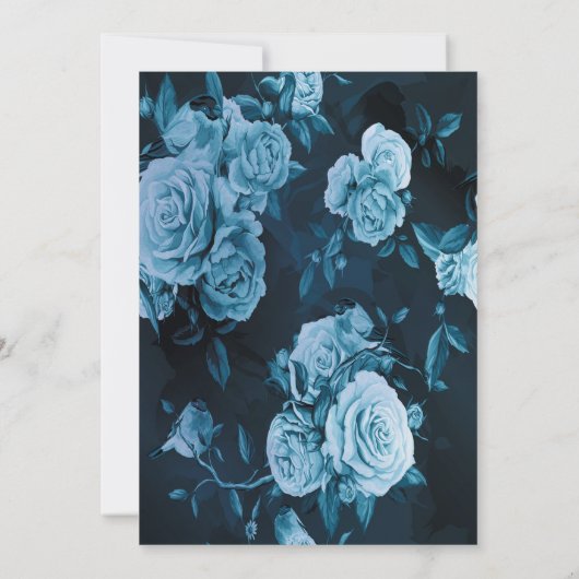 Einfache Chic Gold Geometric Frame Wedding Einladung (Rückseite)