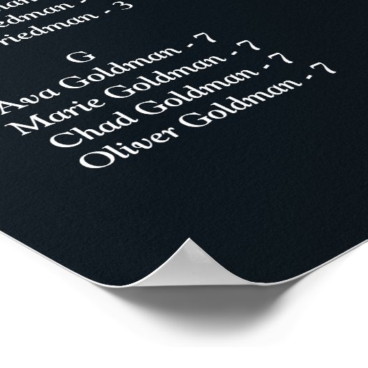 Einfache Chic Gold Geometrie Poster (Ecke)