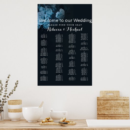 Einfache Chic Gold Geometrie Poster (Küche)