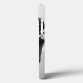 Einfache Chic Romantic Couple Foto Liebe Case-Mate iPhone Hülle (Rückseite / Links)