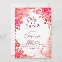 Einfache Classic Baby Girl Dusche