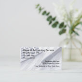 Einfache Classic CPA Accountant-Visitenkarten Visitenkarte (Stehend Vorderseite)