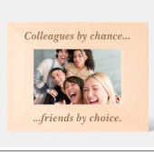 Einfache Colleague zitieren Custom Wood Picture Fr Geätzte Rahmen