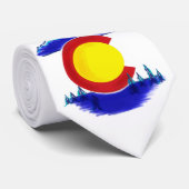 Einfache Colorado Fahberge Krawatte (Gerollt)