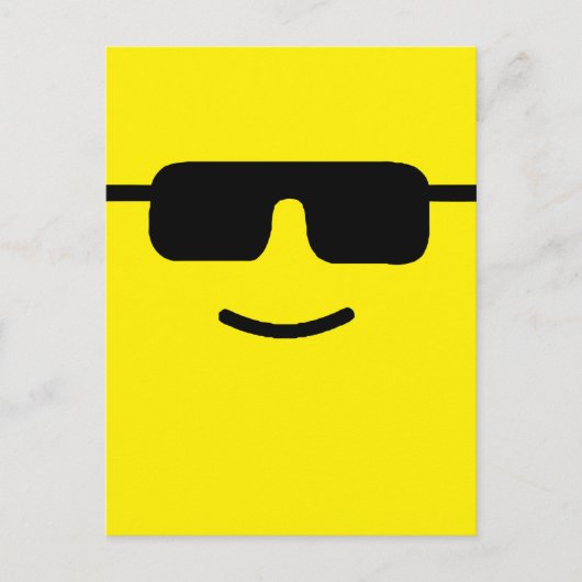 Einfache Coole Farbschattierungen Postkarte (Vorderseite)