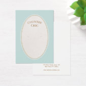 Einfache Country Earring-Display-Karte (Schreibtisch)