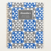 Einfache Crochet Granny Platz Planer (Vorderseite)