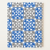 Einfache Crochet Granny Platz Planer (Rückseite)