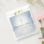 Einfache Cross Boys Erste Kommune Dusty Blue Geschenktütchen (Versiegelt)