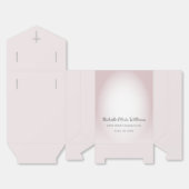 Einfache Cross Rose Gold Erstkommunionsfeier Geschenkschachtel (Ungefaltet)