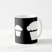 einfache Cupcakes / Muffins Kaffeetasse (VorderseiteRechts)
