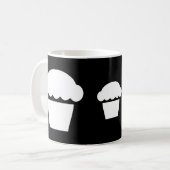 einfache Cupcakes / Muffins Kaffeetasse (Vorderseite Links)