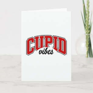 Einfache Cupid Vibes Karte